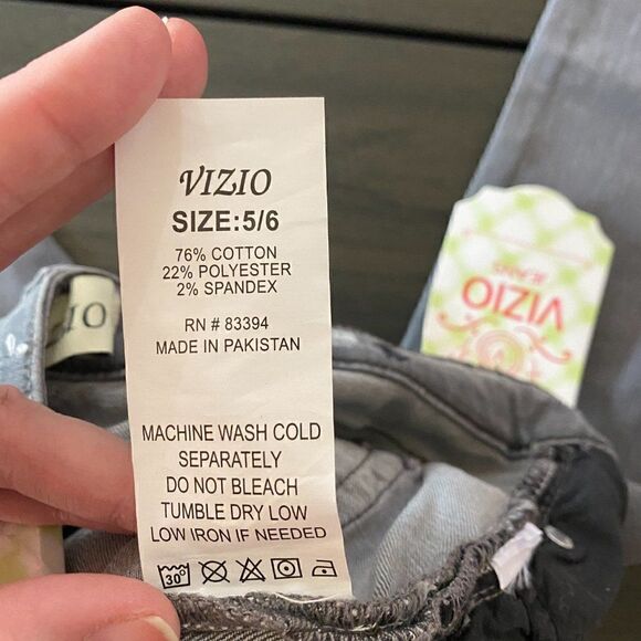 Vizio Women's Stretch Skinny Fit Denim Jeans High Rise Gray Size 5 NWT - Picture 4 of 8